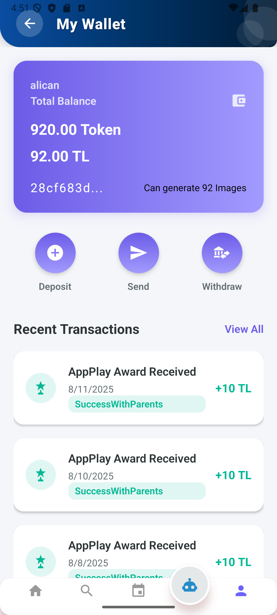 Newstia Sanal Cüzdan
